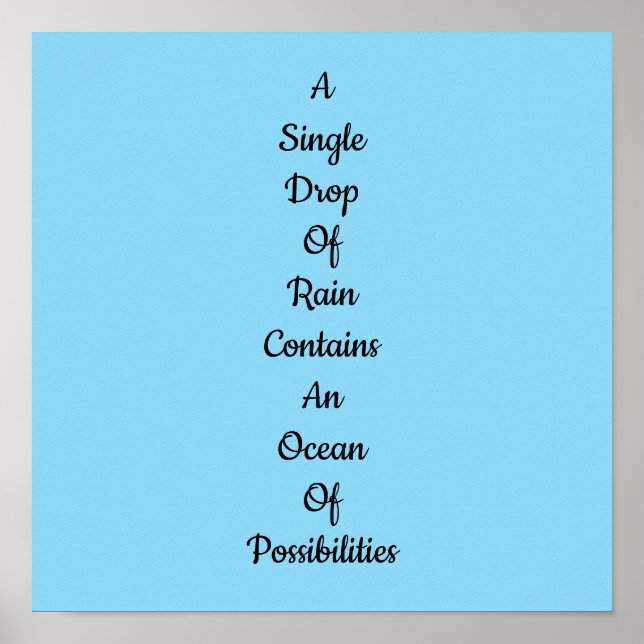 Potentiell utskrift, Poster Pappert (projektionsyt (Framsidan)