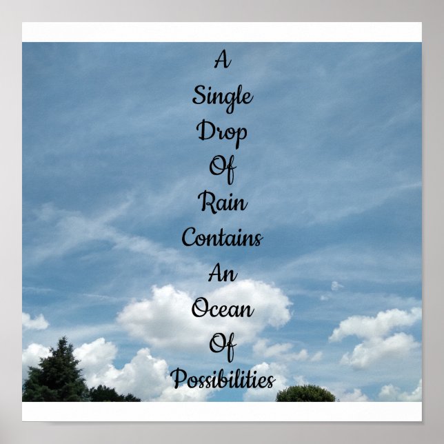 Potentiell utskrift, Poster Pappert (projektionsyt (Framsidan)