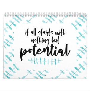 Potentiellt citationstecken kalender