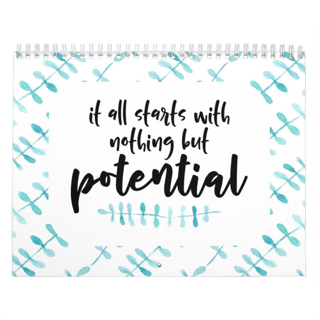 Potentiellt citationstecken kalender (Omslag)