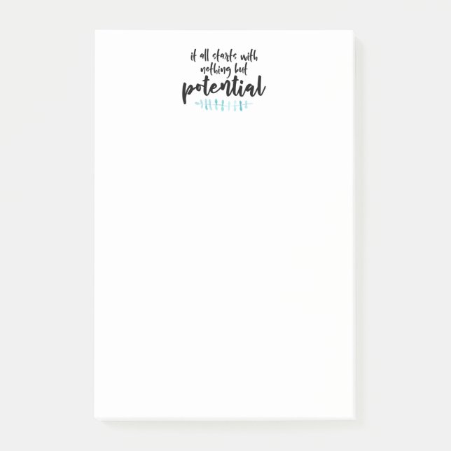Potentiellt citationstecken post-it block (Framsida)