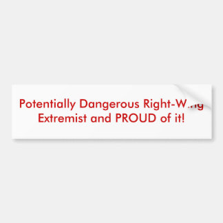 Potentiellt farlig right wingextremist och… bildekal