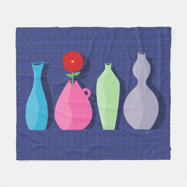 Poterie Fleece Blanket (Framsidan (Horisontell))