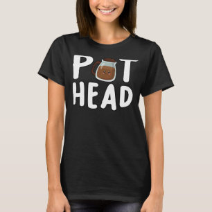 Pothead Coffee Caffeine Addict Pot Head Coffee T Shirt