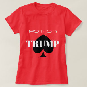 Poti på trumf t shirt