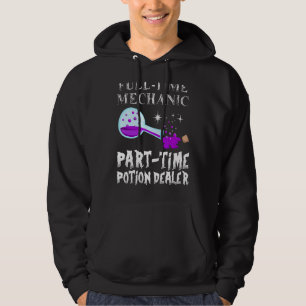 Potion Flaska Gothic Mechanic Costume Halloween Hoodie