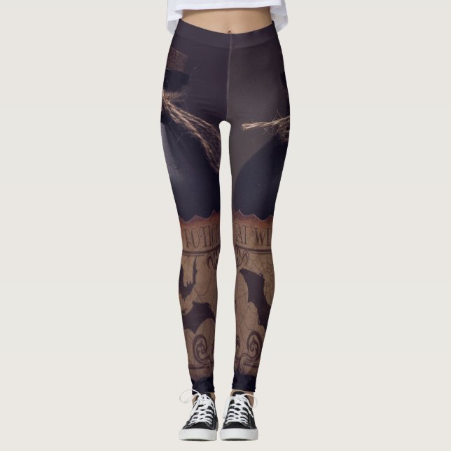 Potion Leggings i fladdermus Vinge (Framsida)