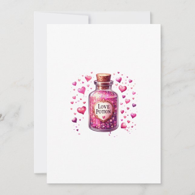 potion love letter inbjudningar (Framsida)