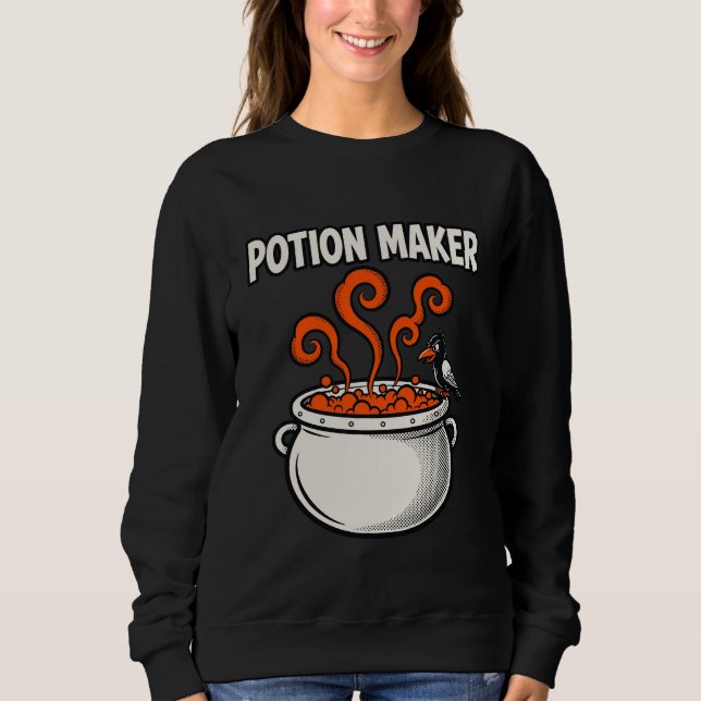  Potion Maker Witchy Comic Tee (Framsida)