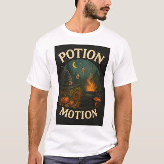 “Potion Motion” – Whimsisk Halloween för häxor T Shirt