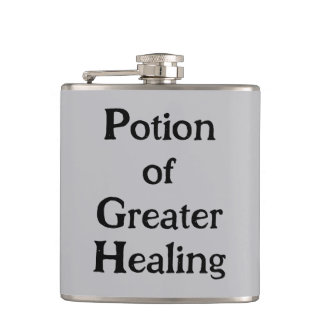 Potion of Healing Vinyl Wrapped Flask Fickplunta