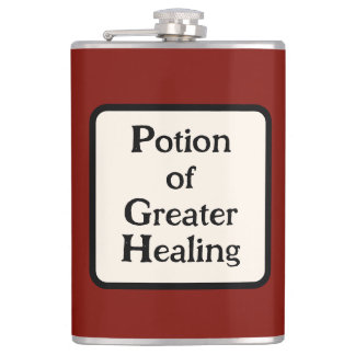 Potion of Healing Vinyl Wrapped Flask Fickplunta
