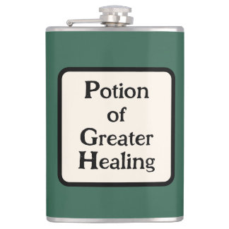 Potion of Healing Vinyl Wrapped Flask Fickplunta
