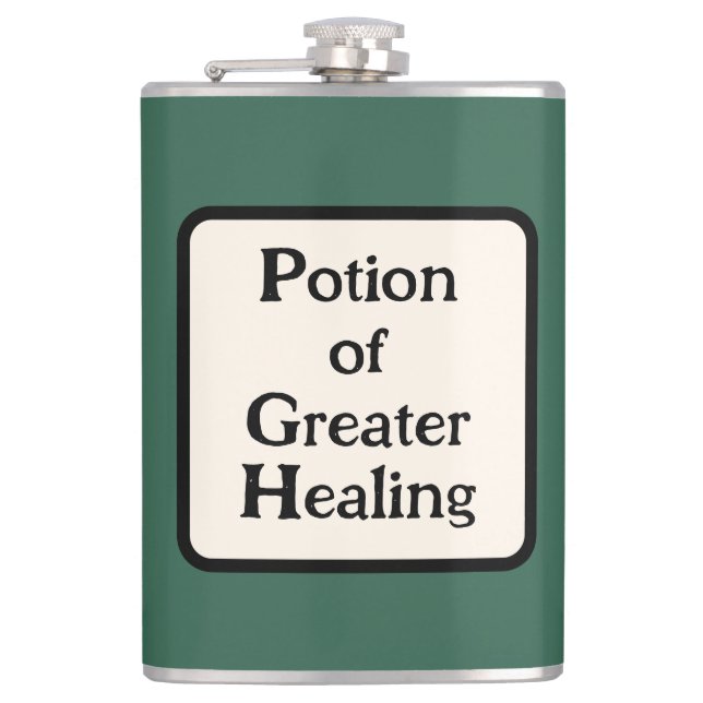 Potion of Healing Vinyl Wrapped Flask Fickplunta (Framsidan)