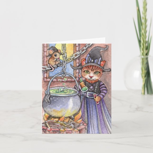 Potion överraskning tack kort (Framsida)