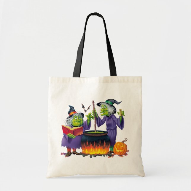 Potion Sisters Trick‑or‑Treat Tygkasse (Framsidan)