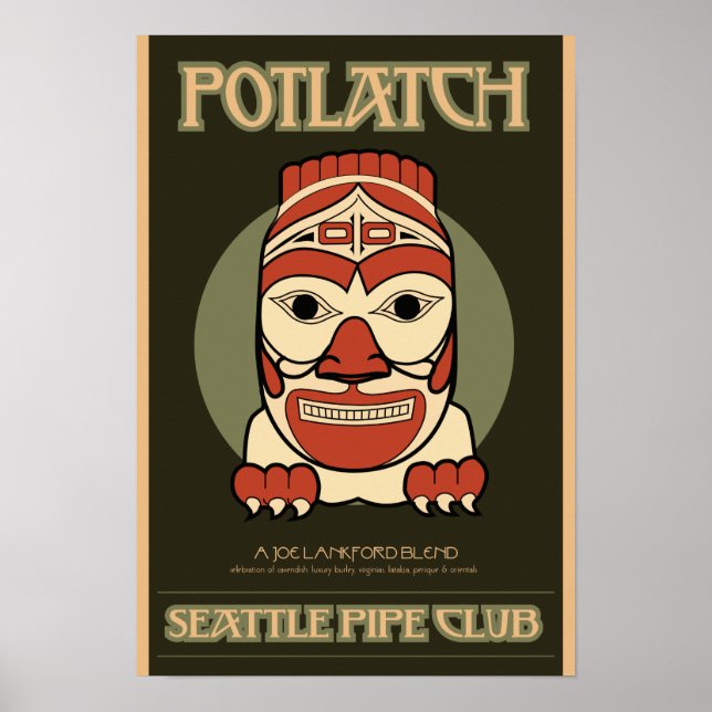 Potlatch Print Poster (Framsidan)