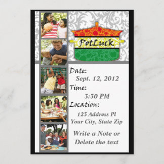 PotLuck-inbjudan Inbjudningar