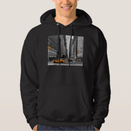 Potografi för New York Taxi Urban City Färg Hoodie
