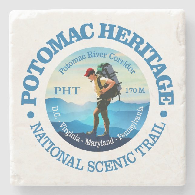 Potomac Heritage Trail (C) Stenunderlägg (Framsidan)