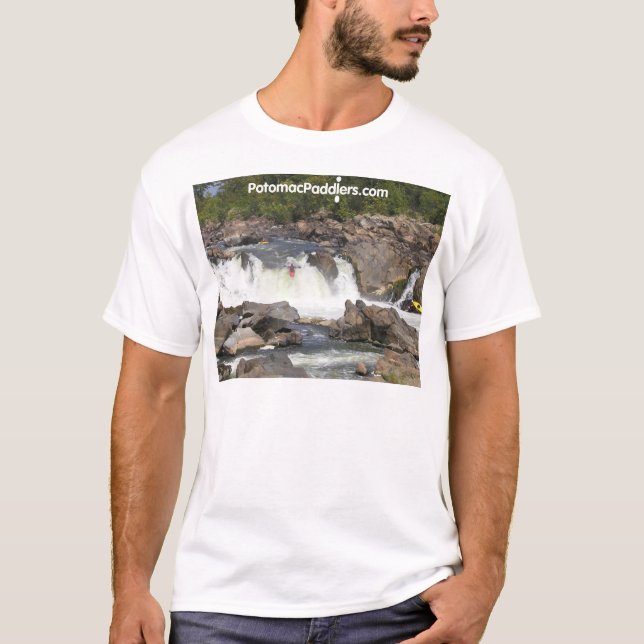 Potomac Paddlers - den Steve skjortan Tee Shirt (Framsida)