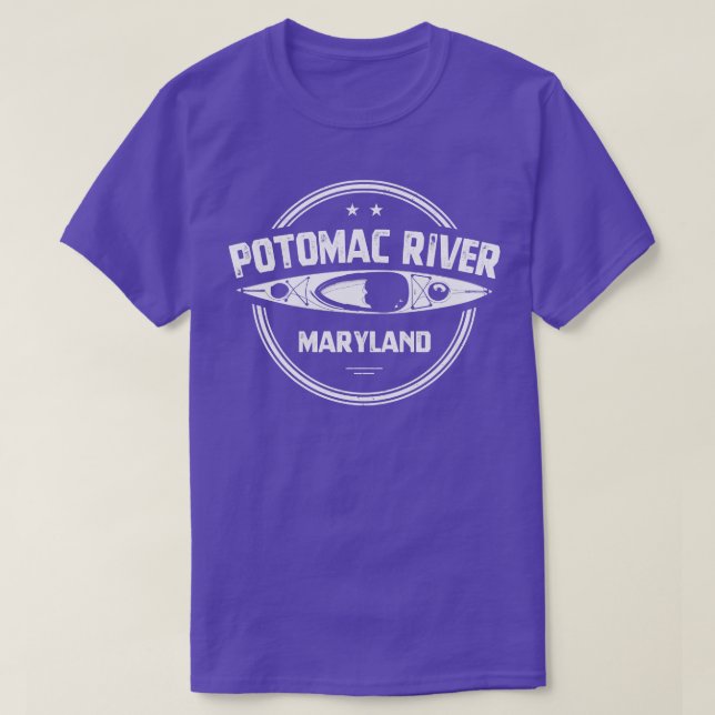 Potomac River Maryland T Shirt (Design framsida)
