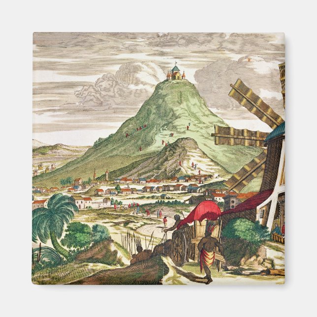 Potosi i Bolivia Magnet (Framsidan)