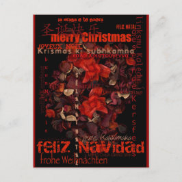 Potpouri World jul Navidad Noel Postcard Helg Vykort