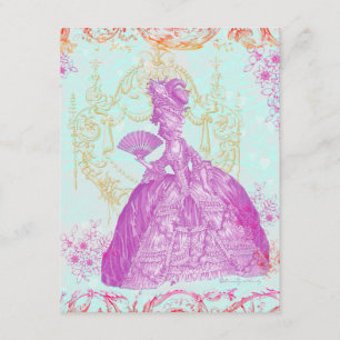Potpourri de Marie Antoinette Inbjudningar