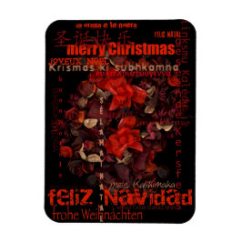 Potpourri World jul Navidad Noel P Magnet