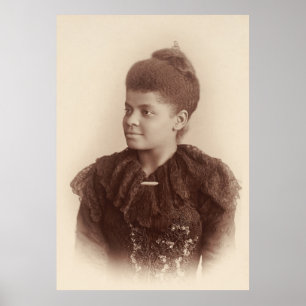 Potrait av Ida B. Välla fram av Mary Garrity Poster