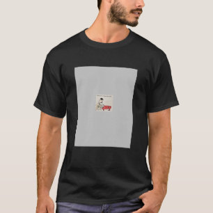 Potrait of Vince Guaraldi Jazz Artist Tecknad Musi T Shirt