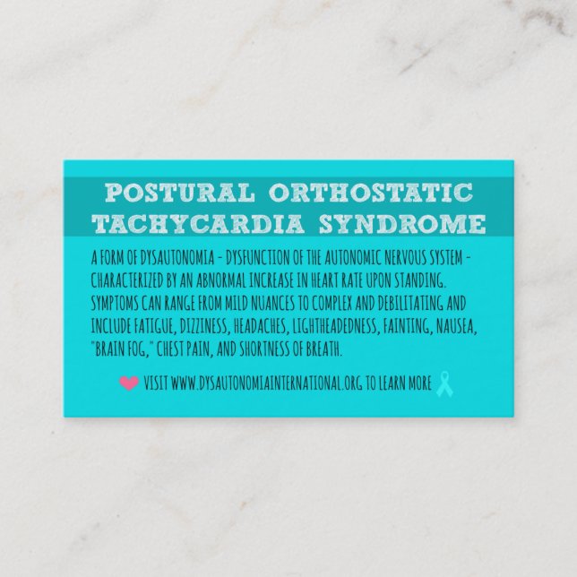 POTS-affärskort Visitkort (Framsida)