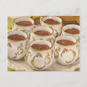 Pots de Creme Recipe Vykort