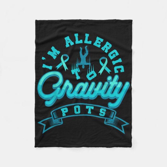 Pots Syndrome Dysautonomia Awareness Dysautonomia Fleecefilt (Framsidan)