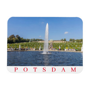 Potsdam Sanssouci Palace Gardens kylmagnet Magnet
