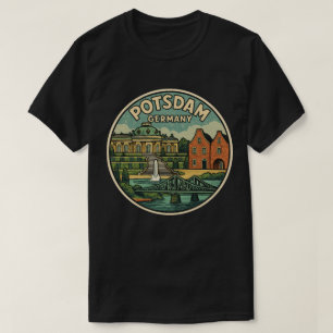 Potsdam Tyskland Palats Konst T Shirt