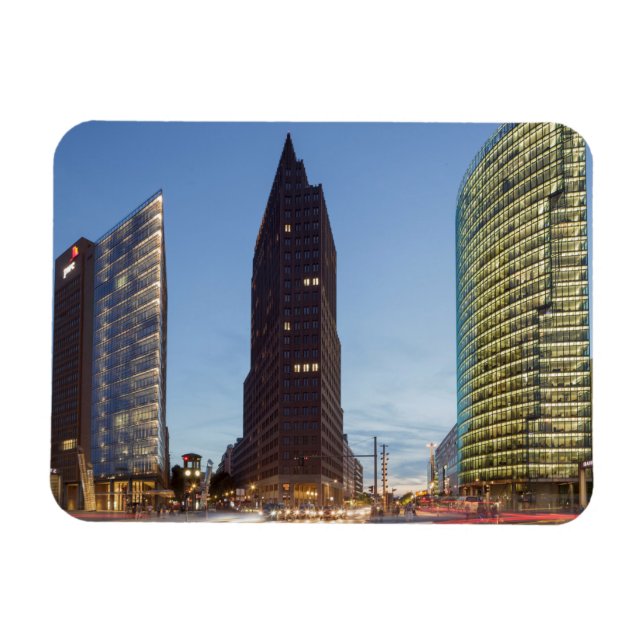 Potsdamer Platz i Berlin Magnet (Horisontell)