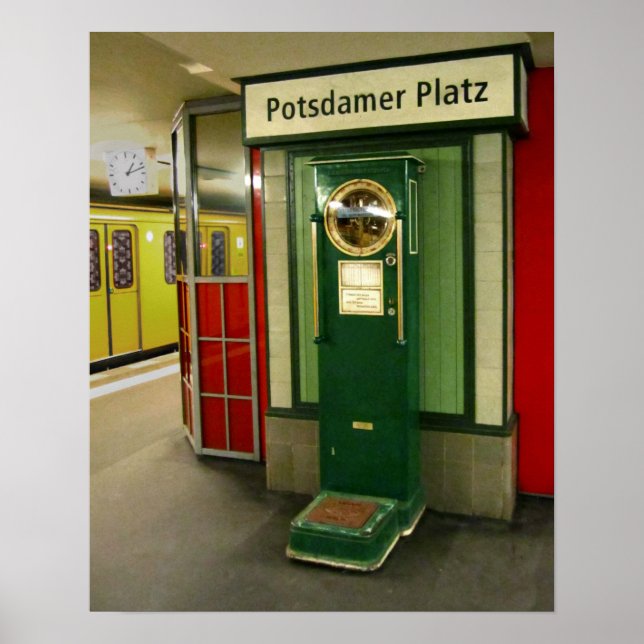 Potsdamer Platz Poster (Framsidan)