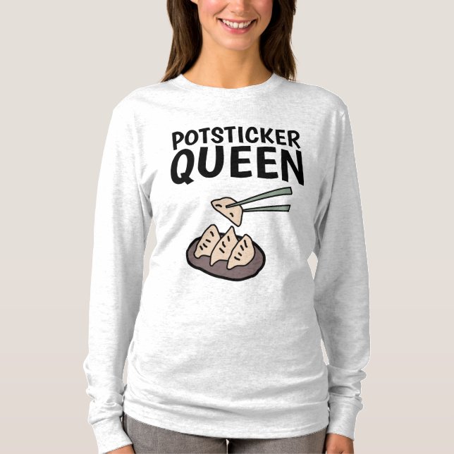 POTSTICKER QUEEN T-Shirts (Framsida)