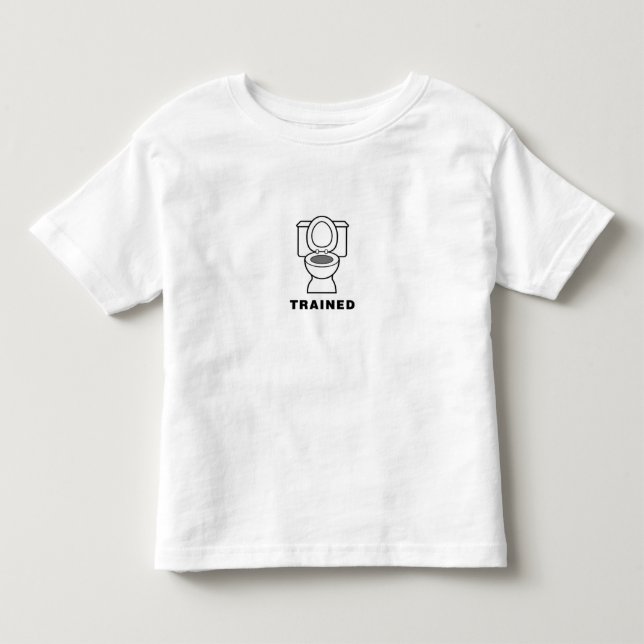 Pottan utbildade skjortan tee shirt (Framsida)