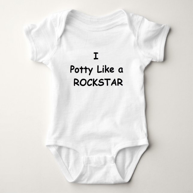 Pottanågot liknande en Rockstar Tee Shirt (Framsida)