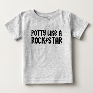 Pottanågot liknande en rockstjärna t shirt