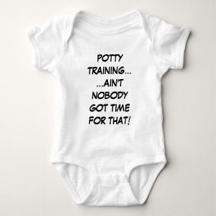 Pottautbildning…, Inte är inget fick Time för Tee Shirt