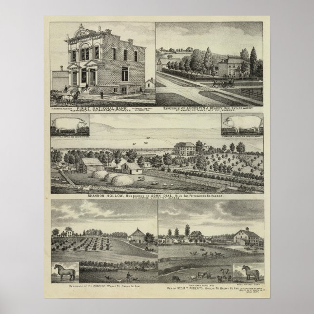 Pottawatomie, Kansas Poster (Framsidan)