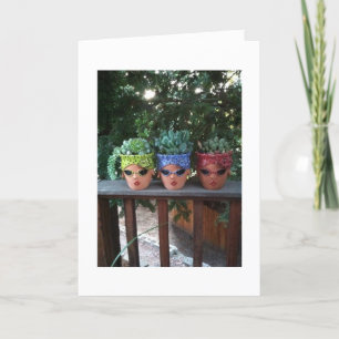 POTTED FRIENDS HANGING OUT FANTASTIC BIRTHDAY KORT