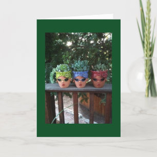 POTTED FRIENDS SOM BLIR UT TILL SAY GRATTIS PÅ FÖD KORT