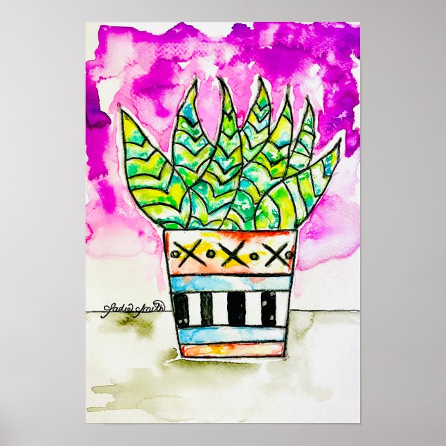 Potted Plant Poster (Framsidan)