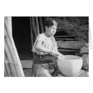 Potter - Amatenango del Valle, Chiapas, Mexiko Hälsningskort