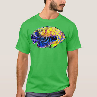 Potter Angelfish Saltwater reef aquarium fish tan T Shirt